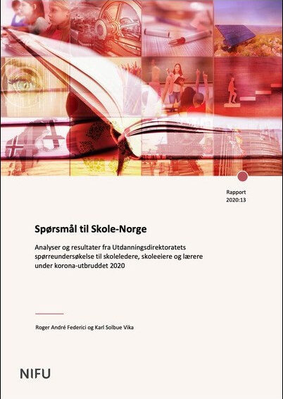 Att lära maskinhantering på distans, skolstängningen i Norge samt gymnasielevers upplevelser av distansundervisning